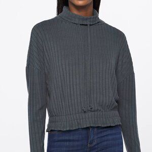 Chaser Olympia Mock Neck Knit Sweater